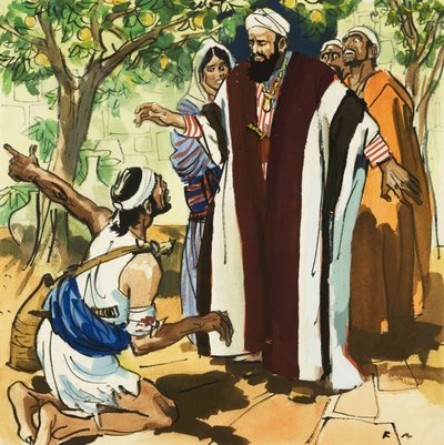 Scène biblique - English School