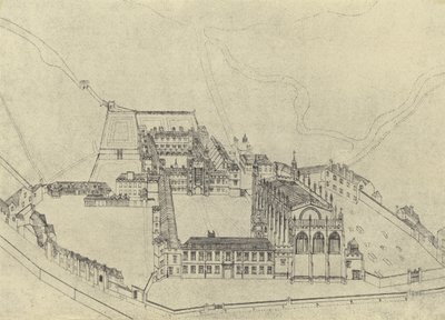 Vue aérienne du Collège d