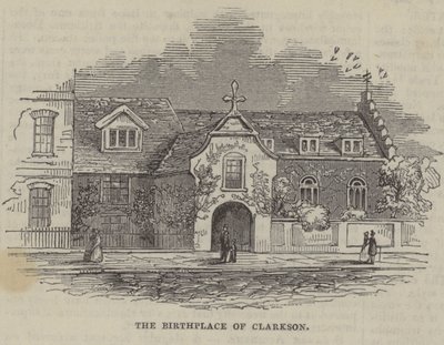 Lieu de naissance de Thomas Clarkson, le militant anti-esclavagiste - English School
