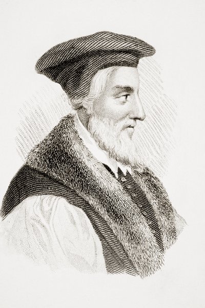Évêque Hugh Latimer, tiré de 