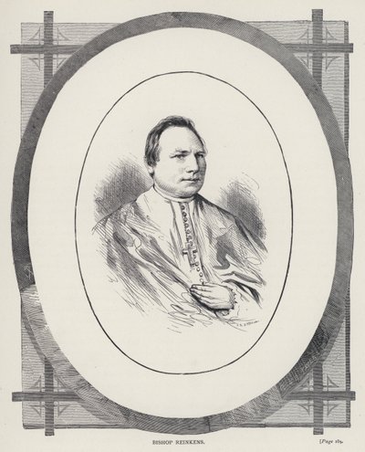 Évêque Reinkens (gravure) - English School