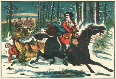Black Bess volait comme le vent - English School