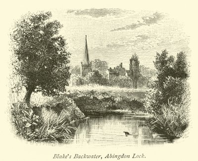 Blakes Backwater, écluse d