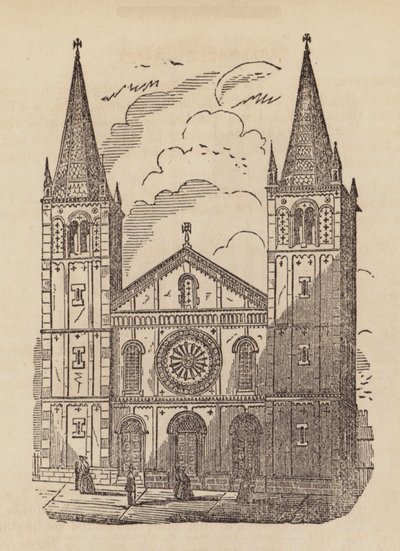 Chapelle de Bloomsbury (gravure) - English School