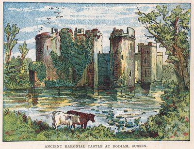 Château de Bodiam, Sussex - English School