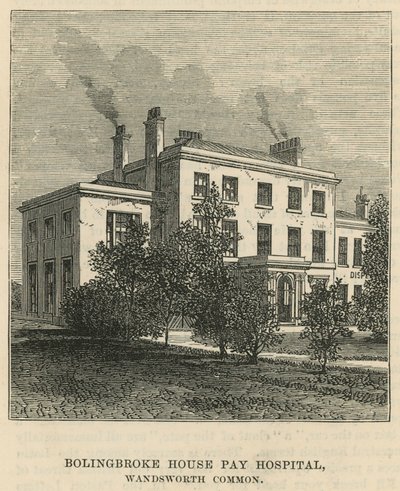 Hôpital Payant Bolingbroke House, Wandsworth Common, Londres - English School