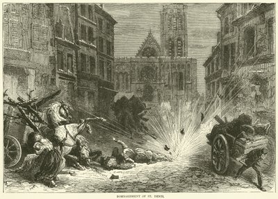 Bombardement de Saint-Denis, décembre 1870 - English School