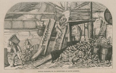Usine de traitement des os à South Lambeth - English School