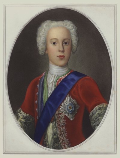 Bonnie Prince Charlie, Charles Edward Stuart, le Jeune Prétendant - English School