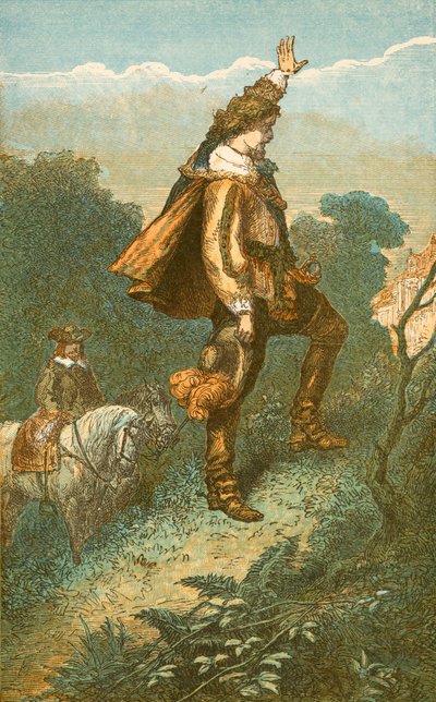 Bonnie Prince Charlie dit adieu à la maison - English School