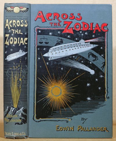 Couverture du livre Across the Zodiac écrit par Edwin Pallander en 1893 - English School