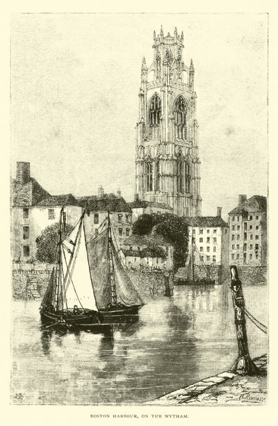 Port de Boston, sur le Wytham - English School