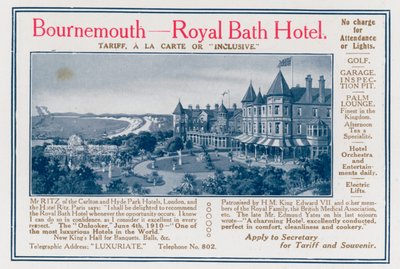 Bournemouth - Royal Bath Hotel - English School