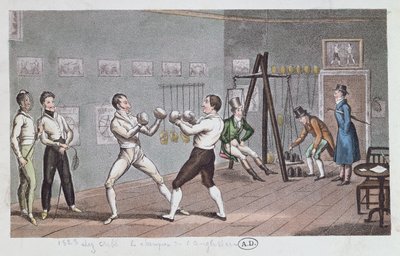 Boxe en Angleterre, 1823 - English School