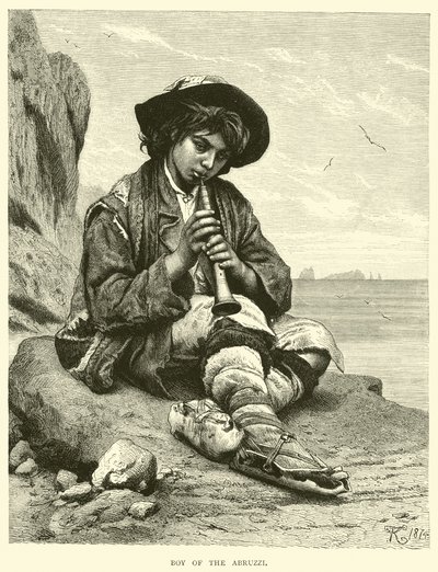 Garçon des Abruzzes - English School