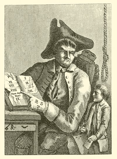 Garçon volant la poche de son père - English School