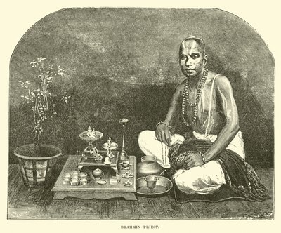 Prêtre brahmane - English School