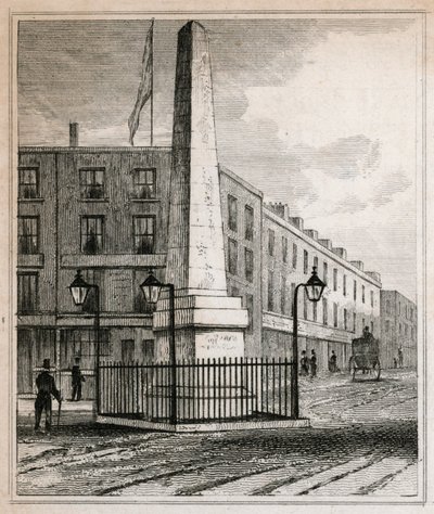 Obélisque de Brass Crosby - English School