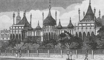 Pavillon de Brighton (gravure) - English School