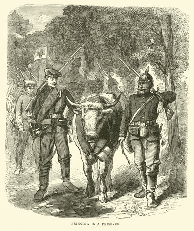 Ramener un prisonnier, septembre 1870 - English School