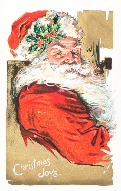Carte de Noël britannique - English School