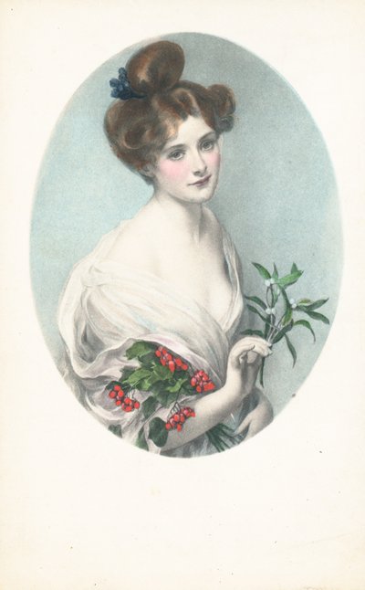 Carte de Noël britannique - English School