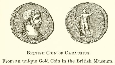 Pièce britannique de Carausius - English School