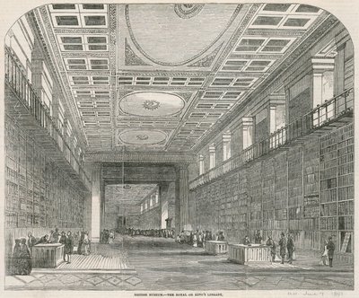 British Museum, Bibliothèque Royale ou du Roi - English School