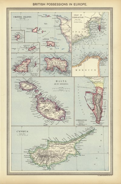 Possessions britanniques en Europe - English School