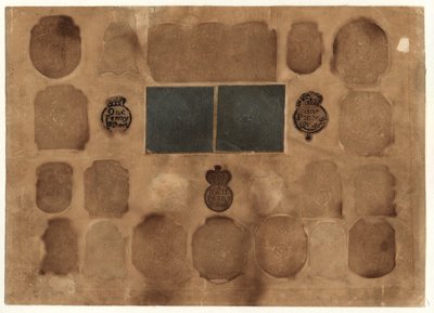 Timbres de revenu britanniques, vers 1765 - English School