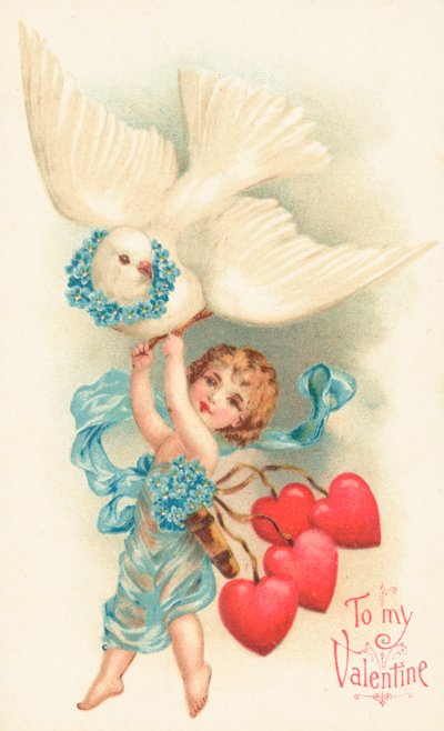 Carte de Saint-Valentin britannique - English School
