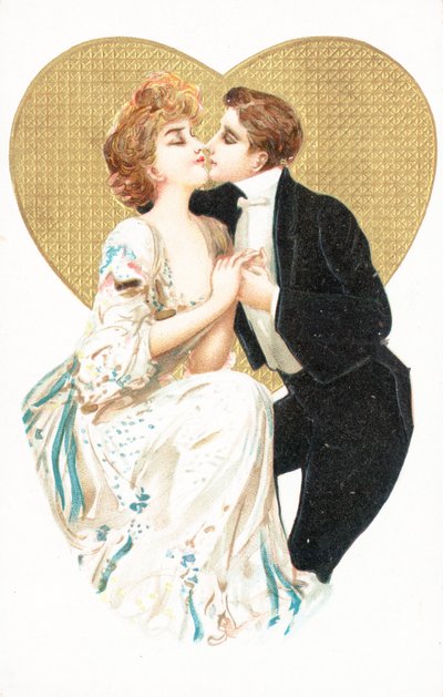Carte de Saint-Valentin britannique - English School