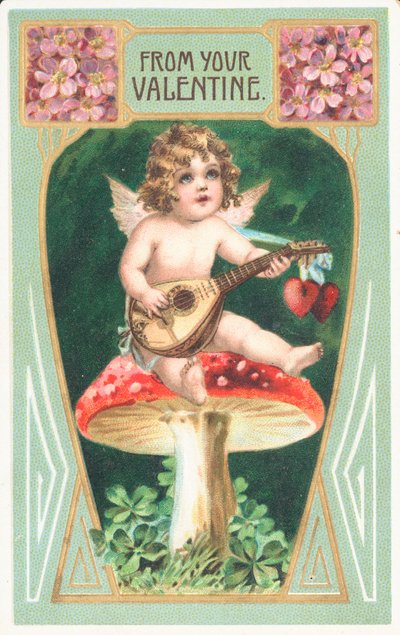 Carte de Saint-Valentin britannique - English School