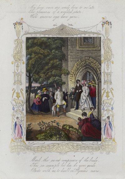 Carte de Saint-Valentin britannique avec une image d