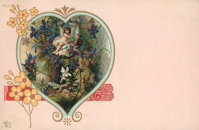 Carte de Saint-Valentin britannique - English School