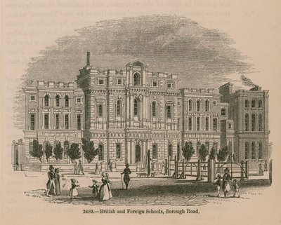 École britannique et étrangère, Borough Road - English School