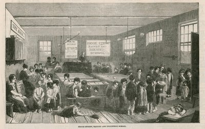 Brook Street, école de chiffonniers et industrielle - English School