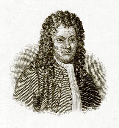 Brook Taylor, illustration de The Universal Historical Dictionary par George Crabb, publié en 1825 - English School