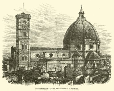 Dôme de Brunelleschi et Campanile de Giotto - English School