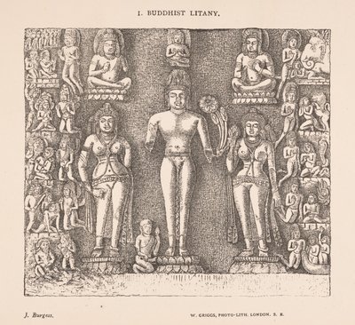 Litanie bouddhiste, des temples de grottes de l