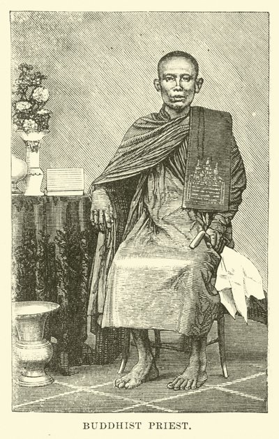 Prêtre bouddhiste - English School