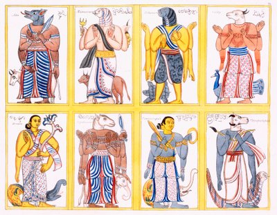 Divinités bouddhistes, de L