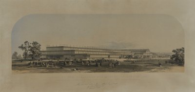Construction pour la Grande Exposition à Londres - English School