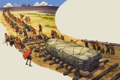 Construction de Stonehenge - English School