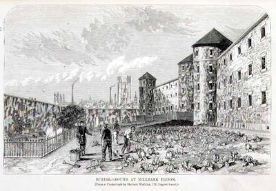 Cimetière de la prison de Millbank, extrait de 