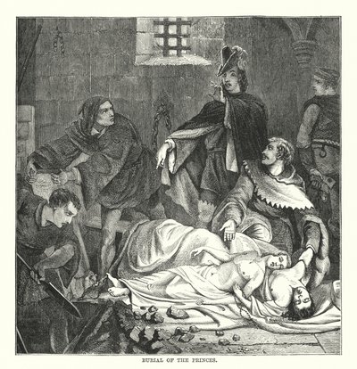 Enterrement des Princes - English School