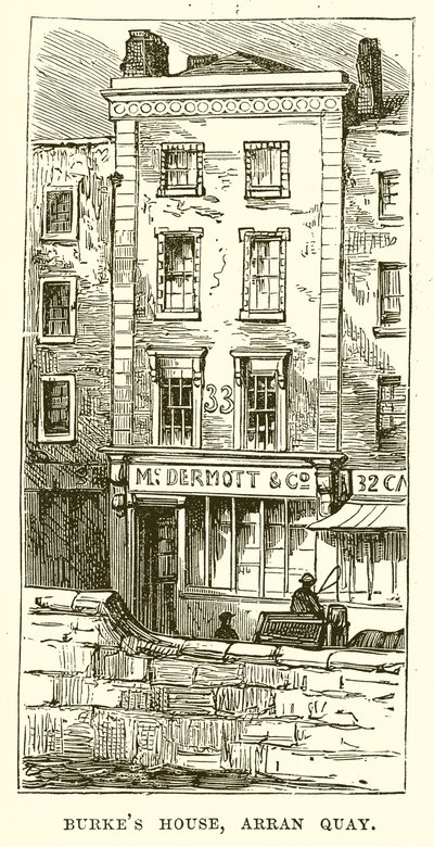 Maison de Burke, Arran Quay - English School