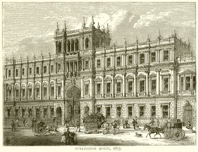 Burlington House, 1875 - English School