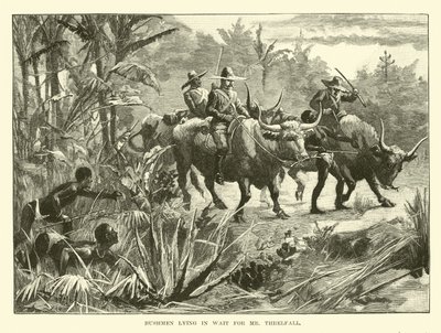 Bushmen attendant M. Threlfall - English School