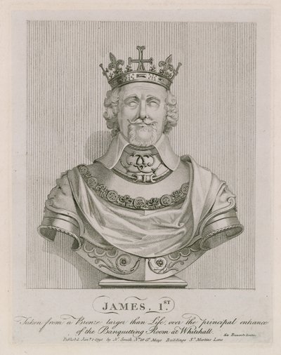 Buste de Jacques Ier - English School